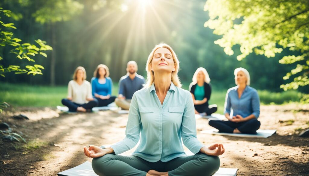 mindfulness meditation and professional support